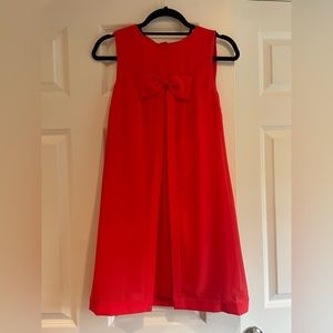 Ted Baker red dress with bow